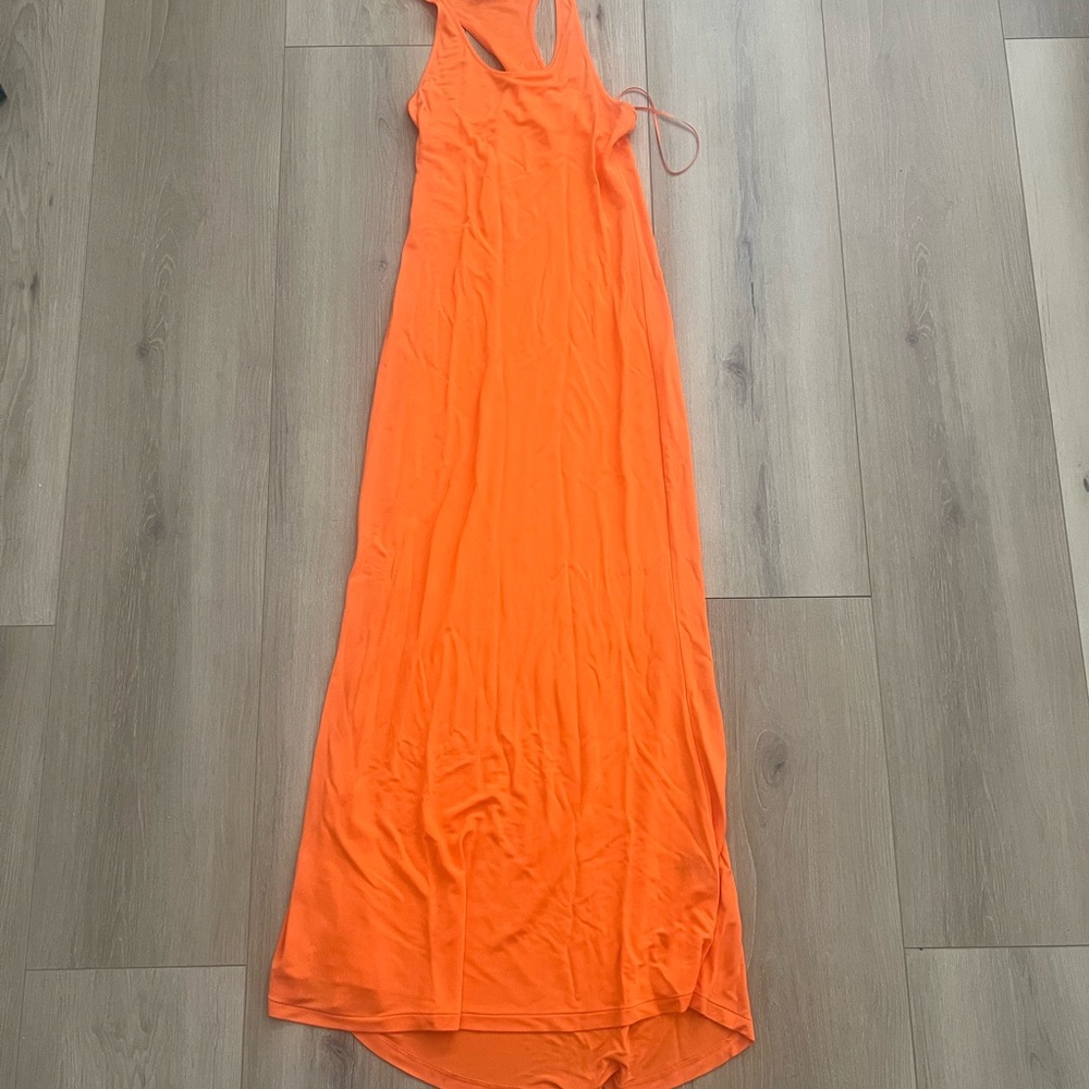 Polo Ralph Lauren Orange Maxi Dress